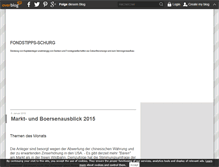 Tablet Screenshot of fondstipps-schurg.info